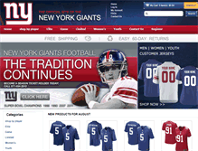 Tablet Screenshot of newyorkgiants.us